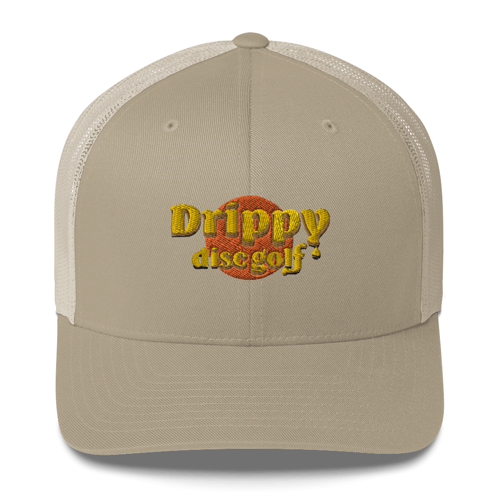 Drippy Disc Golf Mesh Snapback Trucker Hat