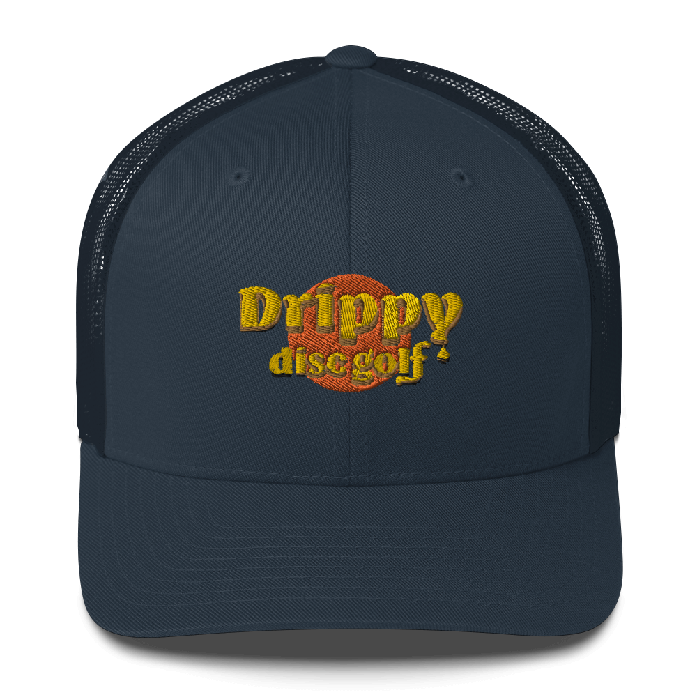 Drippy Disc Golf Mesh Snapback Trucker Hat